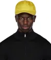 Zegna Yellow Zephyr Cap In Ye1 Yellow