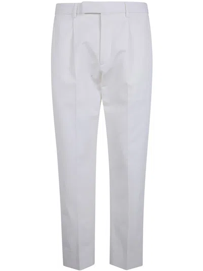 Zegna "z Lux Leisurewear" Trousers In White