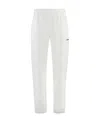 Zegna Elasticated-waist Cotton Track Pants In White
