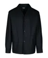 Shop Zegna Z  Single-breasted Jacket In Black