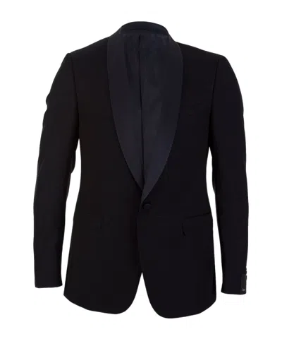 Zegna Z  Single-breasted Tailored Jacket In Black