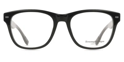 Zegna Zc5001-f Asian Fit Men's Glasses, Black, Size 55