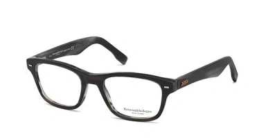 Zegna Zc5013 Men's Glasses, Black, Size 53