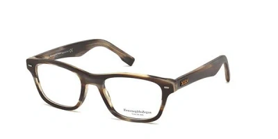 Zegna Zc5013 Men's Glasses, Brown, Size 53