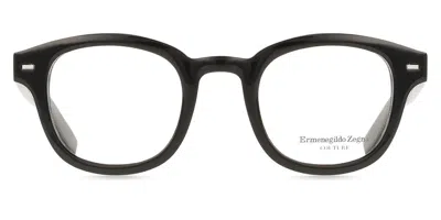 Zegna Zc5014 Men's Glasses, Black, Size 47