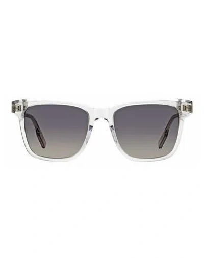 Zegna Square Ez0225-d Sunglasses Man Sunglasses Grey Size 54 Acetate