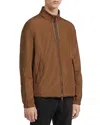 Zegna Brown Cashmere Shirt-jacket In Medium Brown