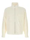 Zegna Zip-fastening Pocket Jacket In Neutral