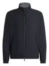 Zegna Reversible Blouson Navy In Blue