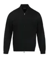 Zegna Bomber Jacket In Black