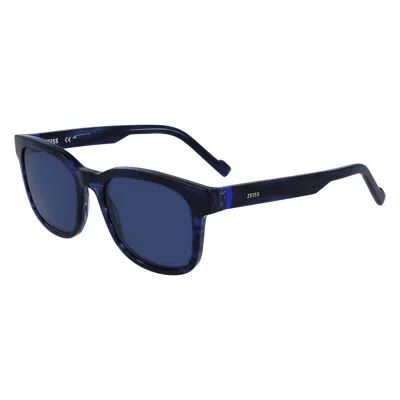 Zeiss Acetate Men's Sunglasses In Blue