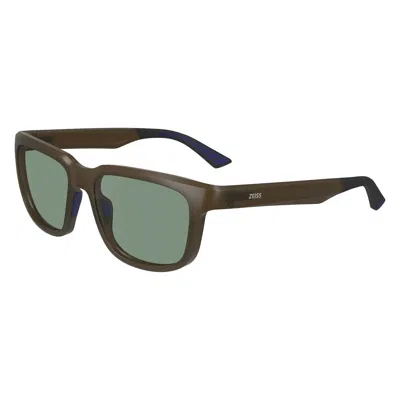 Zeiss Injected Men's Sunglasses In Brown
