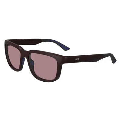 Zeiss Injected Men's Sunglasses In Pink