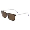 Zeiss Injected Men's Sunglasses In Brown