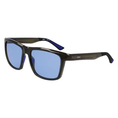 Zeiss Injected Men's Sunglasses In Black