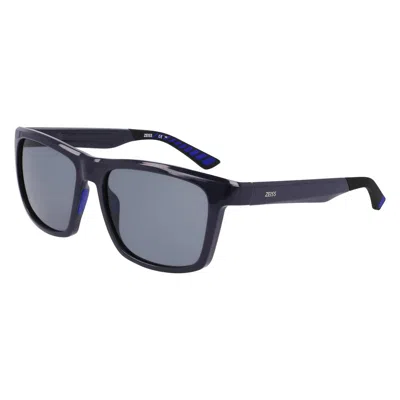Zeiss Injected Men's Sunglasses In Blue