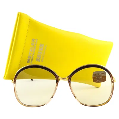 Pre-owned Zeiss New Vintage Metzler  1830 Umbramatic 35 Sunglasses West Germany 80's In Yellow