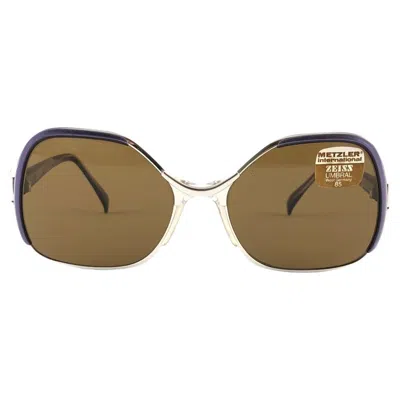 Pre-owned Zeiss New Vintage Metzler  870 Umbramatic 85 Sunglasses West Germany 80's In Brown