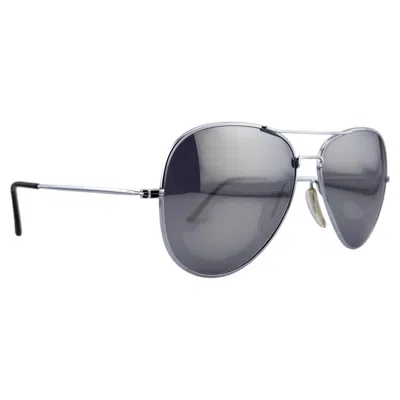Pre-owned Zeiss New Vintage  9069 Silver Oversized Sunglasses Made In West Germany
