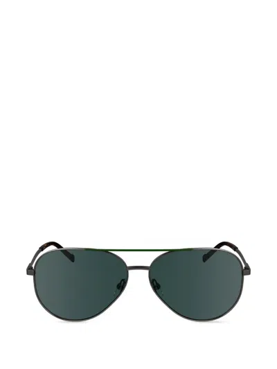 Zeiss Pilot-frame Double-bridge Sunglasses In Gray