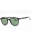 Zeiss Rectangular Acetate Mini Sunglasses For Men In Green
