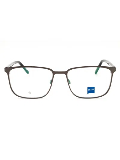Zeiss Premium Rectangular Eyeglasses For Men In Black
