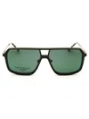 Zeiss Premium Titanium Rectangular Eyeglasses For Men In Multi
