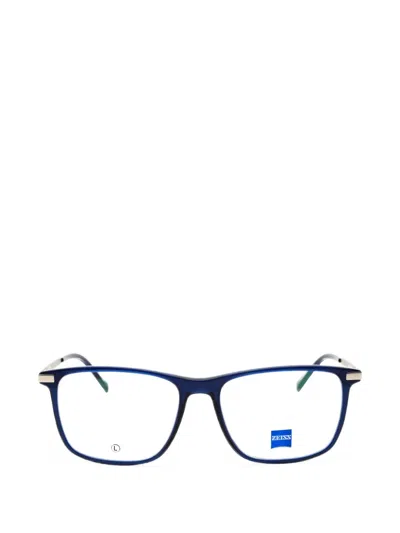 Zeiss Rectangle-frame Glasses In Black