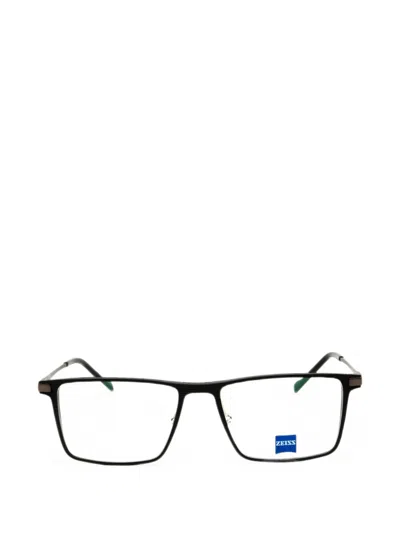 Zeiss Rectangle-frame Glasses In Black