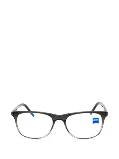 Zeiss Rectangle-frame Glasses In Black