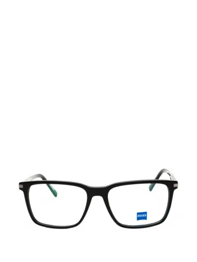 Zeiss Rectangle-frame Glasses In Black