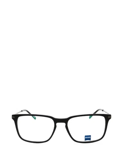 Zeiss Rectangle-frame Glasses In Black