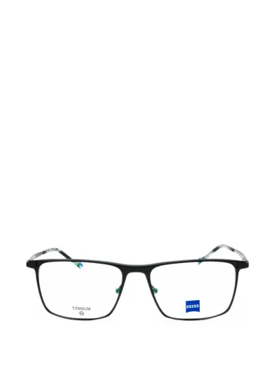 Zeiss Rectangle-frame Glasses In Black