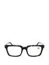 Zeiss Rectangle-frame Glasses In Black