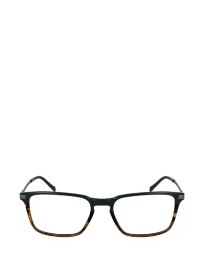 Zeiss Rectangle-frame Glasses In Black