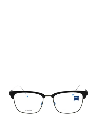 Zeiss Rectangle-frame Glasses In Black