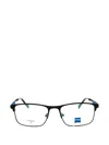 Zeiss Rectangle-frame Glasses In Black