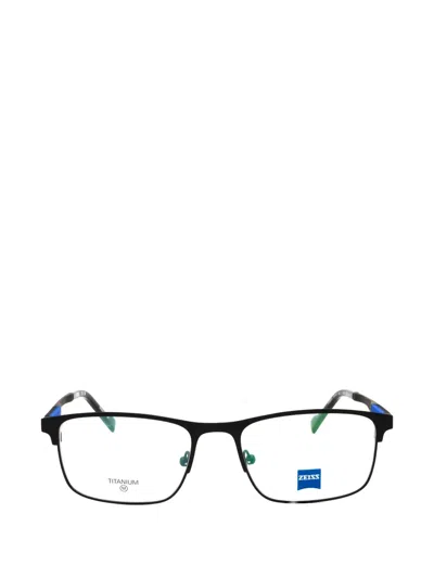 Zeiss Rectangle-frame Glasses In Black