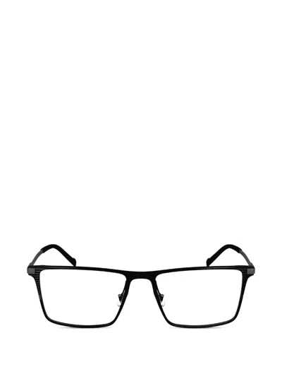 Zeiss Rectangle-frame Glasses In Black