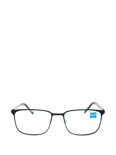 Zeiss Rectangle-frame Glasses In Blue