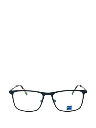 Zeiss Rectangle-frame Glasses In Blue