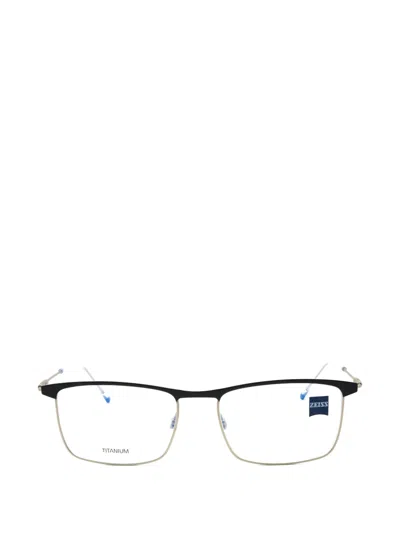 Zeiss Rectangle-frame Glasses In Black