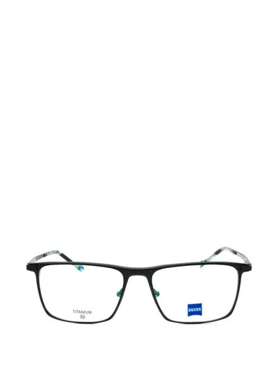 Zeiss Premium Rectangular Eyeglasses For Men In Black