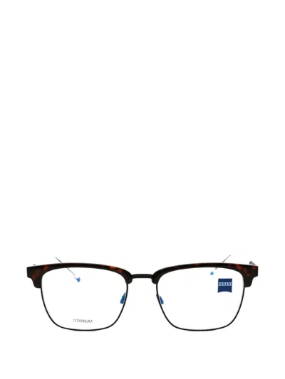 Zeiss Rectangle-frame Glasses In White