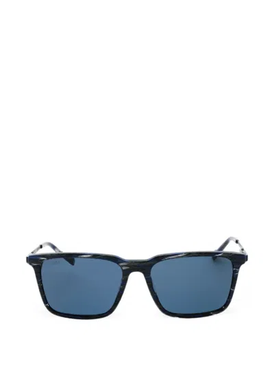 Zeiss Rectangle-frame Sunglasses In Black