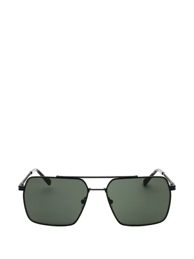 Zeiss Rectangle-frame Sunglasses In Blue