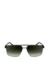 Zeiss Rectangle-frame Tinted Sunglasses In Multi
