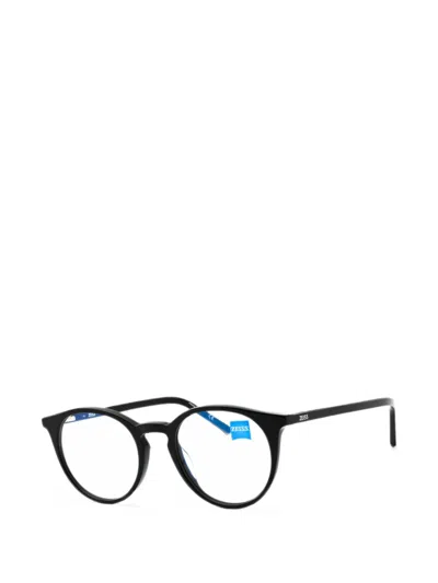 Zeiss Round-frame Glasses In Black