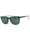 Zeiss Sleek Rectangular Sunglasses For Men In Multi