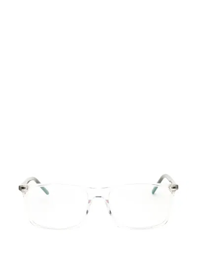 Zeiss Square-frame Glasses In White